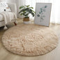 Super Soft Plush Round Rug Mat Fluffy White Carpets For Living Room  Home Decor Bedroom Kid Room Decoration Salon Thick Pile Rug