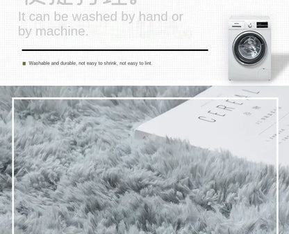 Super Soft Plush Round Rug Mat Fluffy White Carpets For Living Room  Home Decor Bedroom Kid Room Decoration Salon Thick Pile Rug